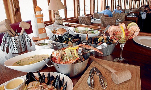 قائمة افضل مطعم بحري في دبي