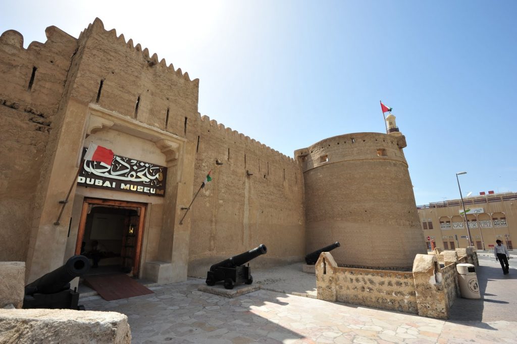 شكل قلعة الفهيدي في دبي