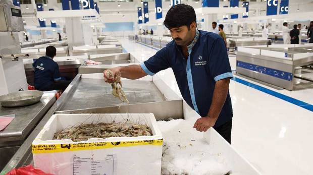 سوق السمك في دبي