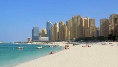 ‏شاطئ جميرا بيتش المفتوح دبي