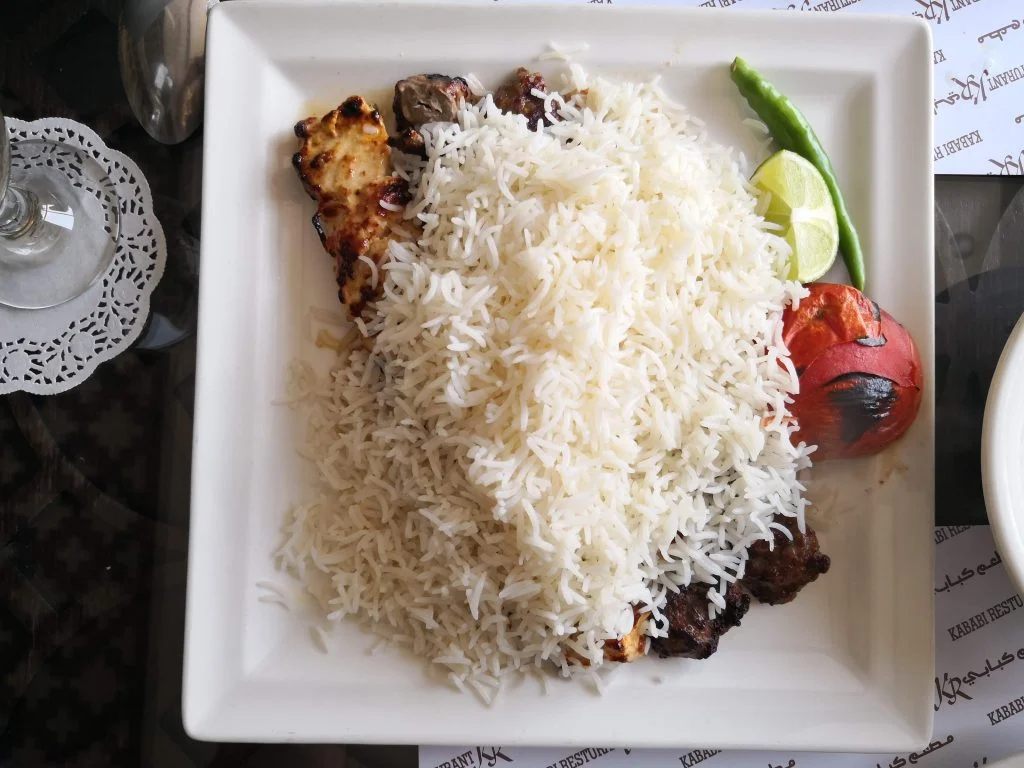 منيو مطعم كبابي البرشاء