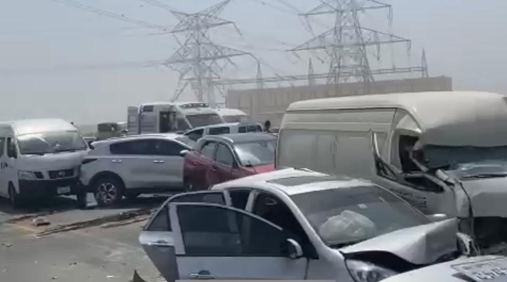 حادث دبي اليوم