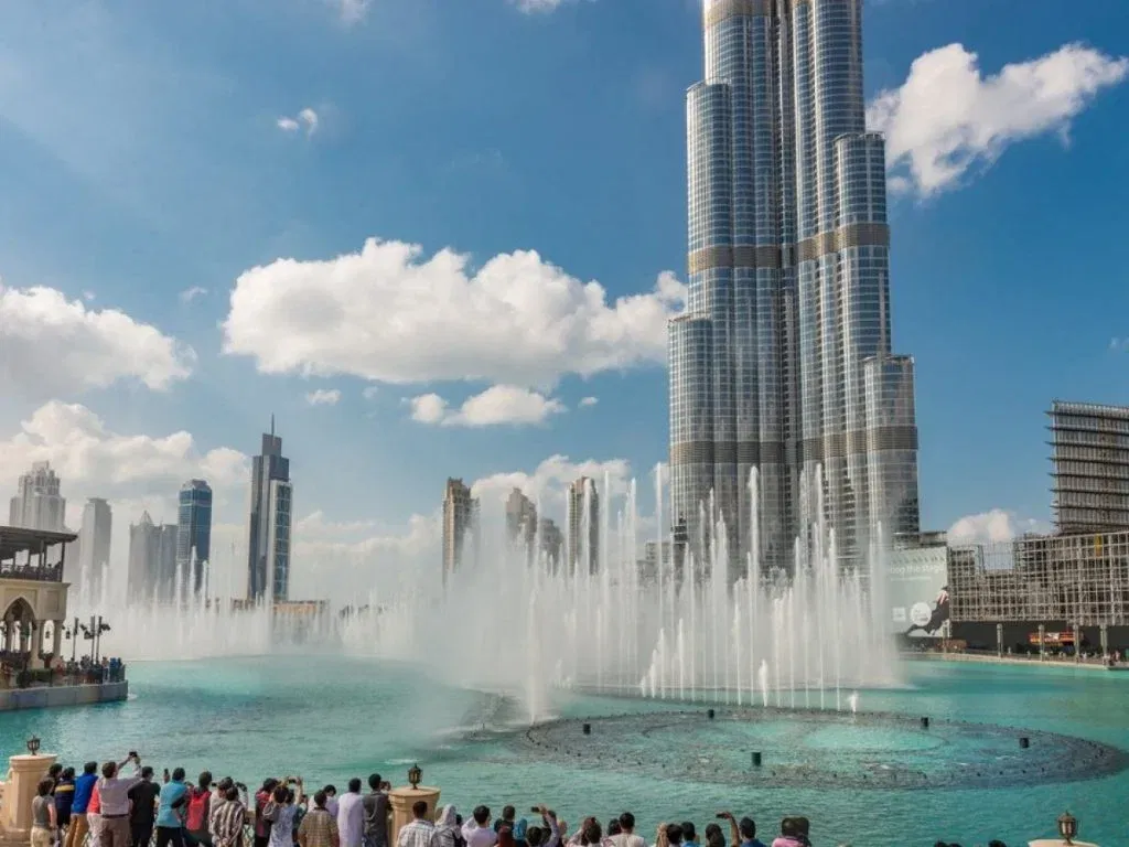Burj Khalifa famous places to visit in Dubai