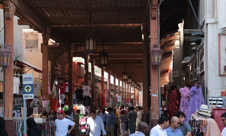 Textile souk Dubai