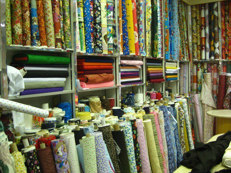 Textile souk Dubai