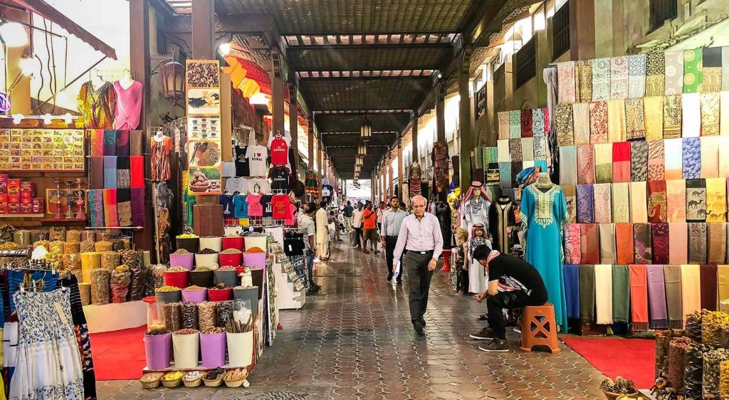 Textile souk Dubai