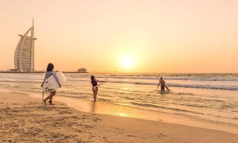 beaches in Dubai