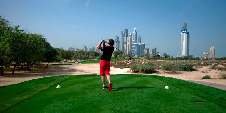 ملاعب الجولف في دبي