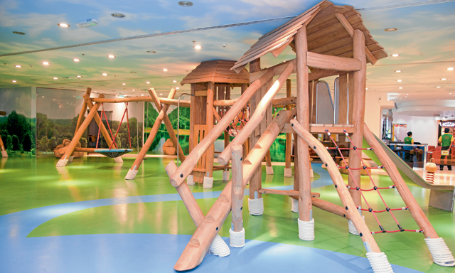 Kids’ play area in WAFI Mall Dubai