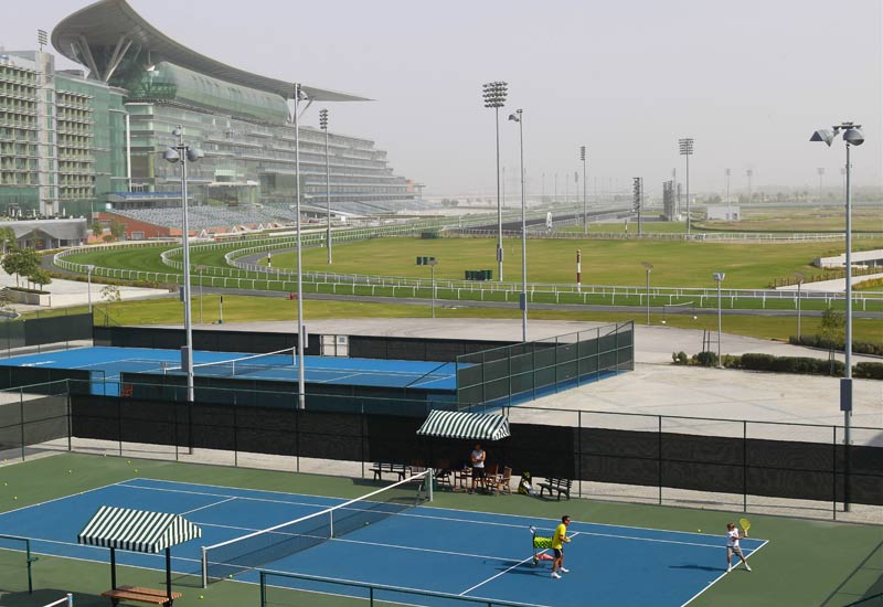 ملاعب التنس في دبي