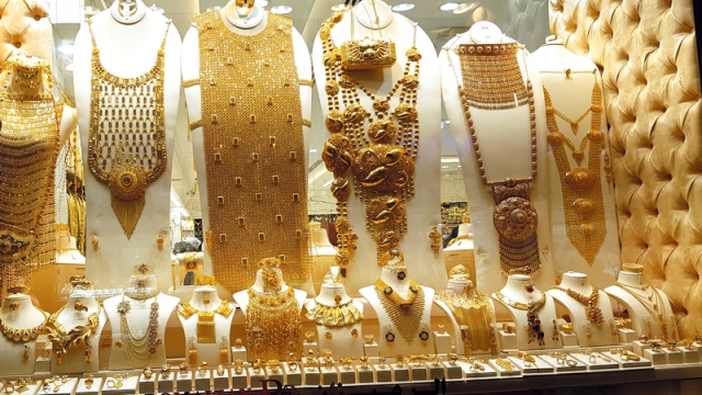محلات الذهب دبي