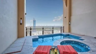 فنادق دبي مع مسبح خاص في الغرفة