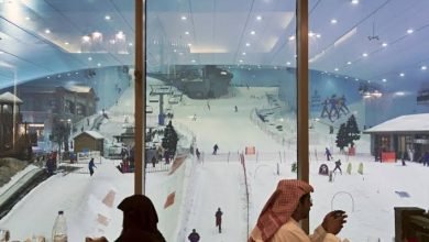 صالات تزلج دبي