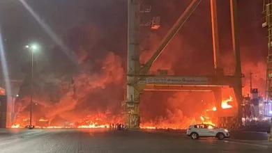 انفجار جبل علي