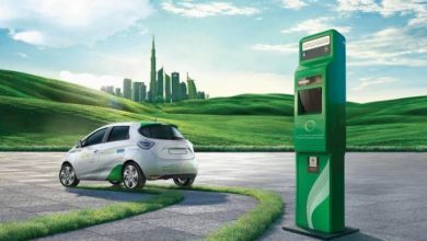 محطات شحن السيارات الكهربائية في دبي
