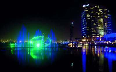 دبي فستيفال سيتي مول - عرض الماء والضوء