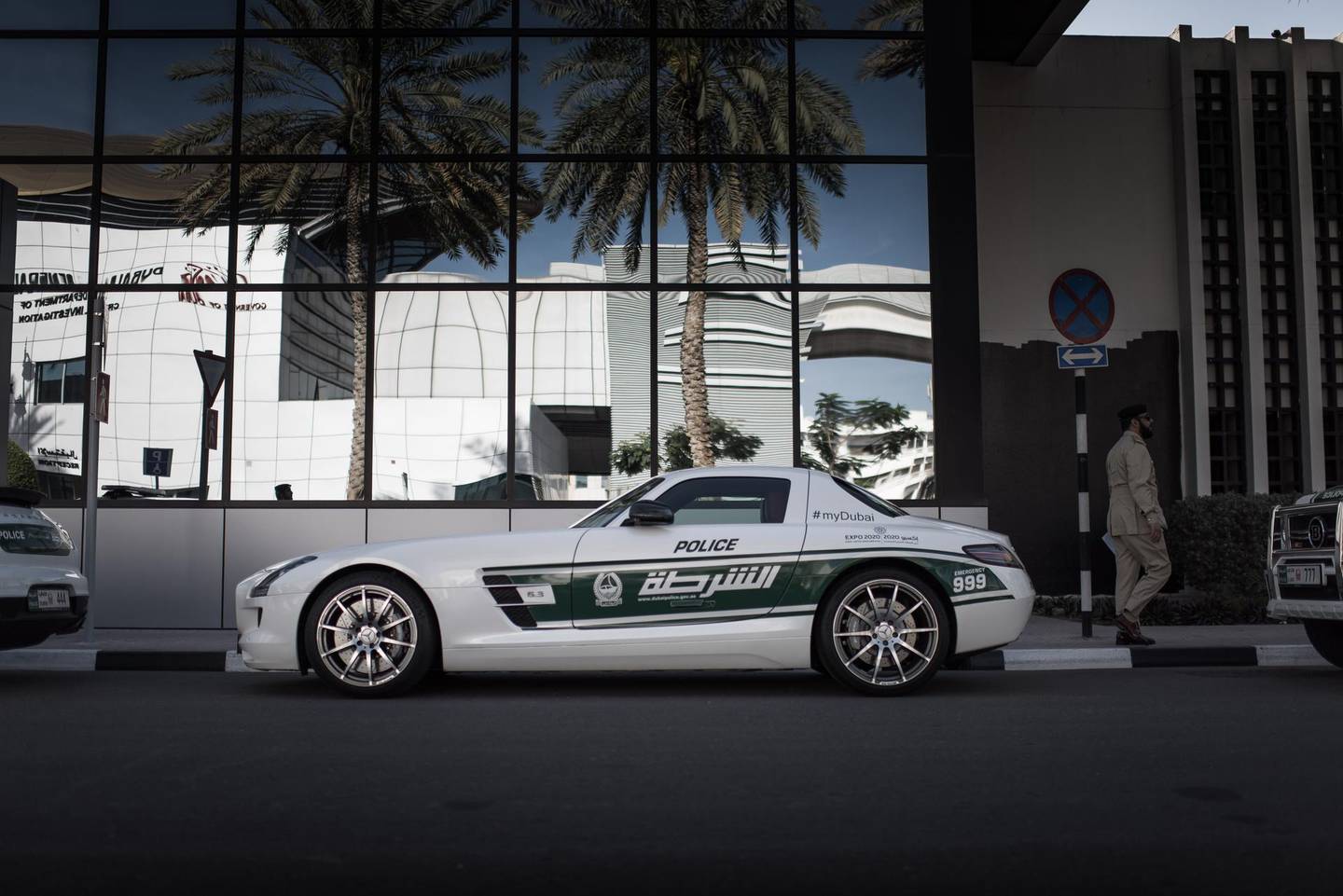 Dubai police cars
