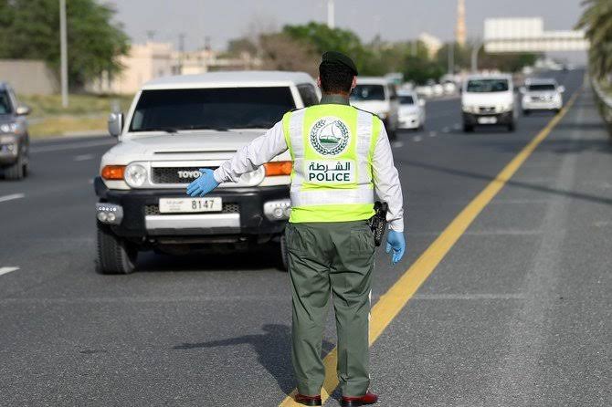 مخالفات السرعة في دبي