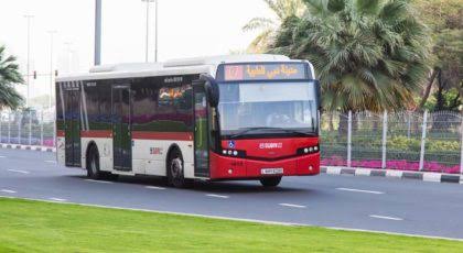مخالفات الحافلات العامة في دبي