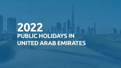 UAE public holidays for 2022