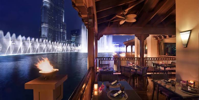 مطاعم رومانسية في دبي