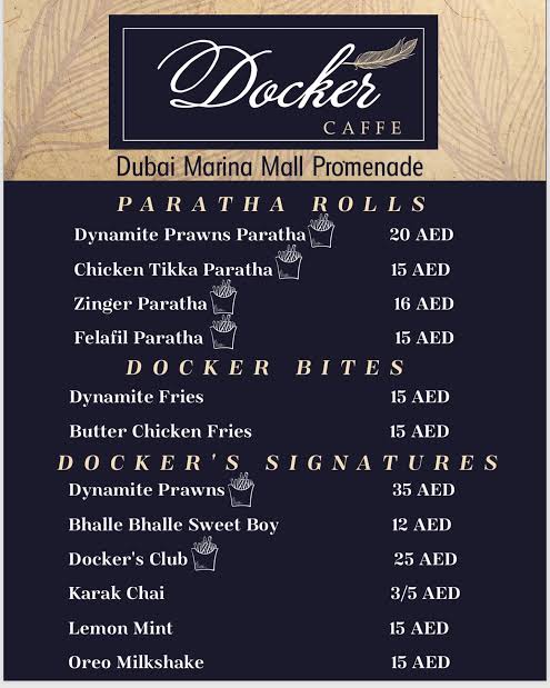 Docker Cafe