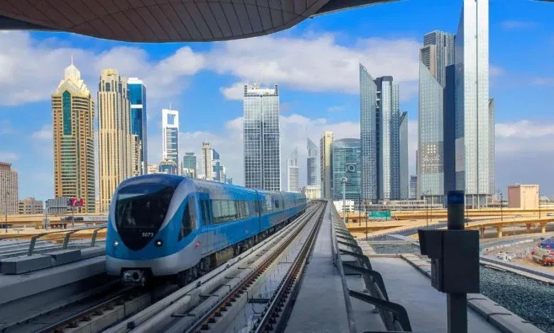 محطات مترو دبي
