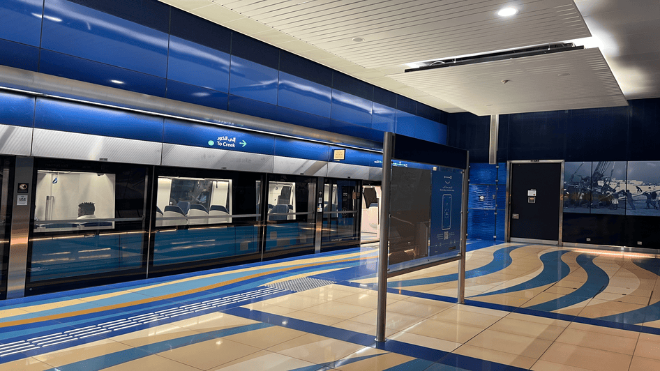 خطوط مترو دبي