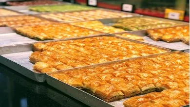 مطاعم حلويات في دبي مول